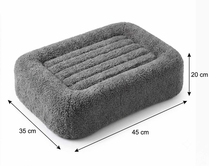 Hanah Home Taburete para Inodoro Teddy - Antracita Hanah Home Taburete para Inodoro Teddy - Antracita